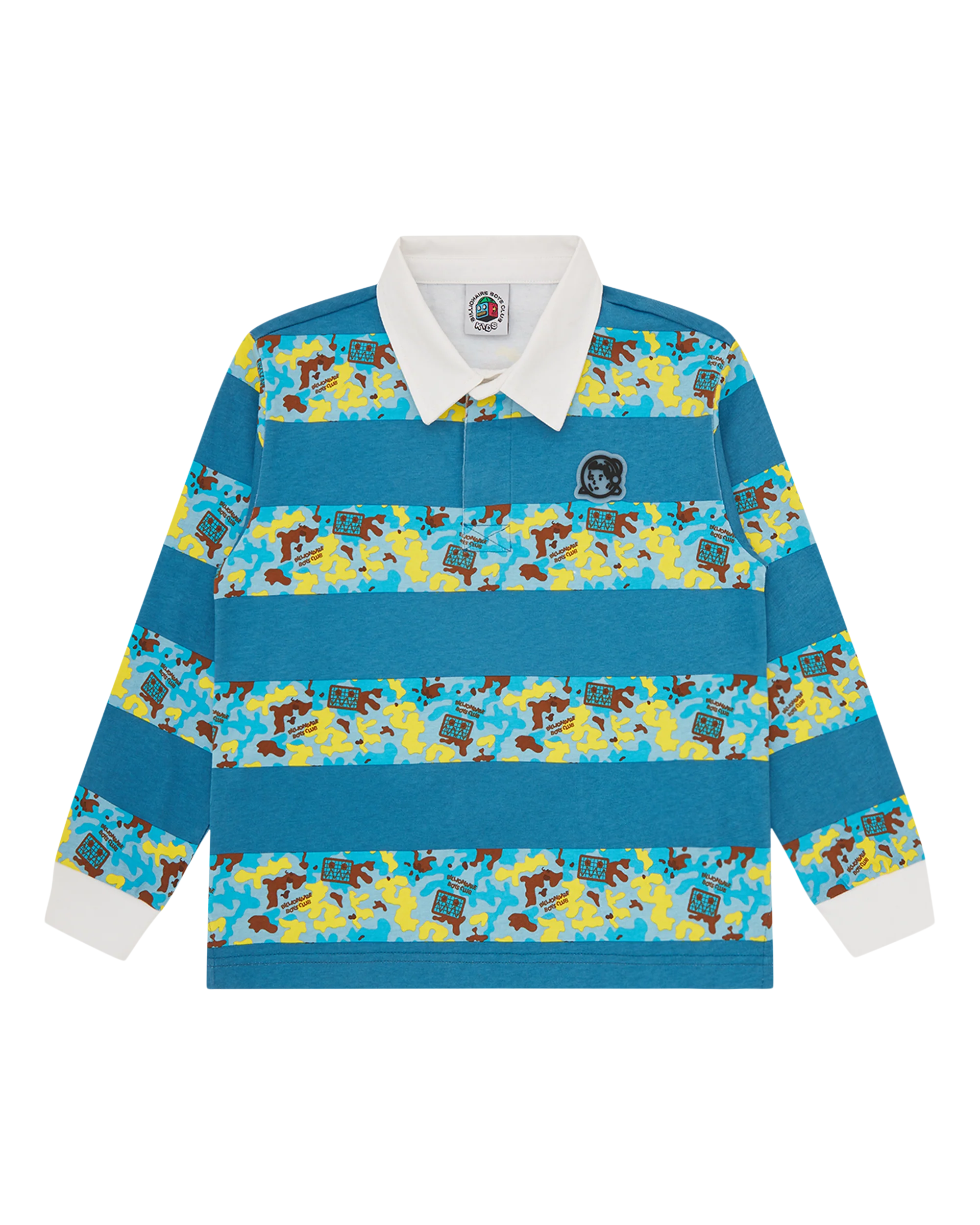 Kids Robot Camo Rugby Top